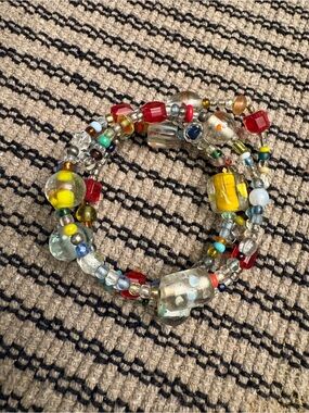 Multicolor Bead Wrap Bracelet - Women Jewelry